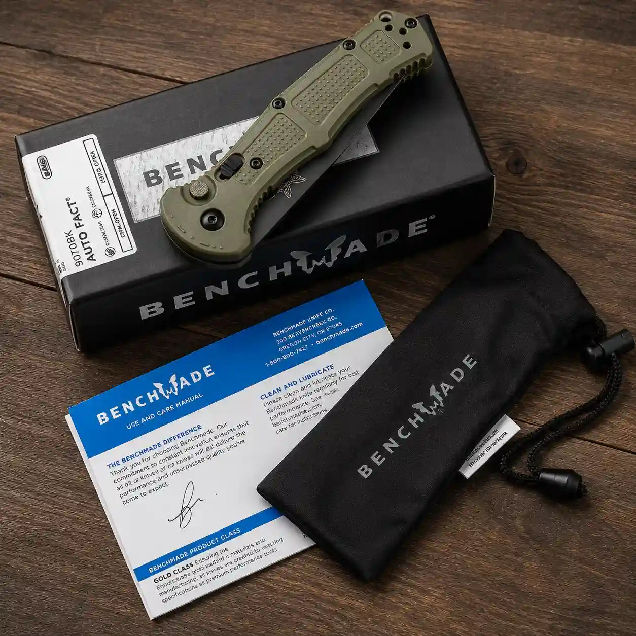 Benchmade Claymore 9070 Auto Portable Knife